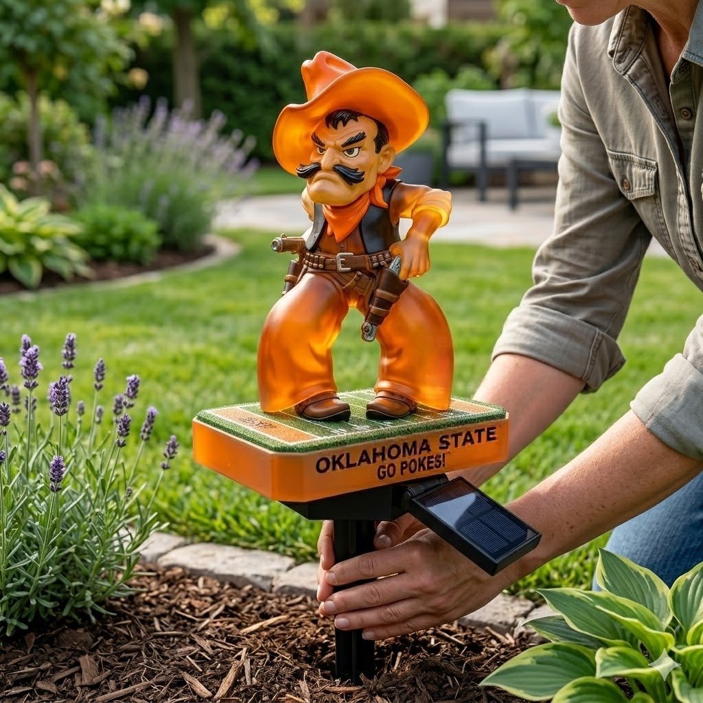 Cowboys Collector's Edition Solar Garden Light