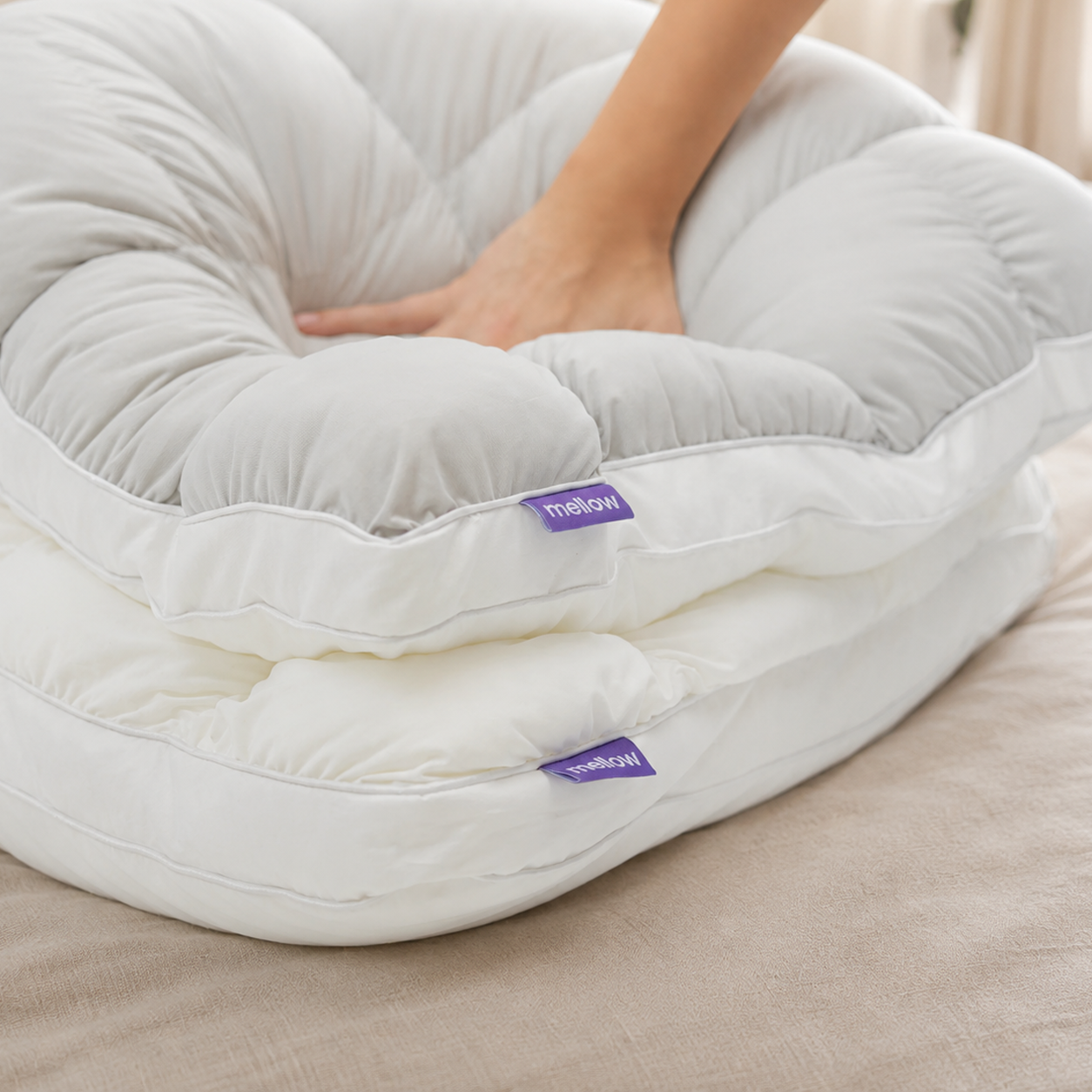☁️Mellow Puff Pillow