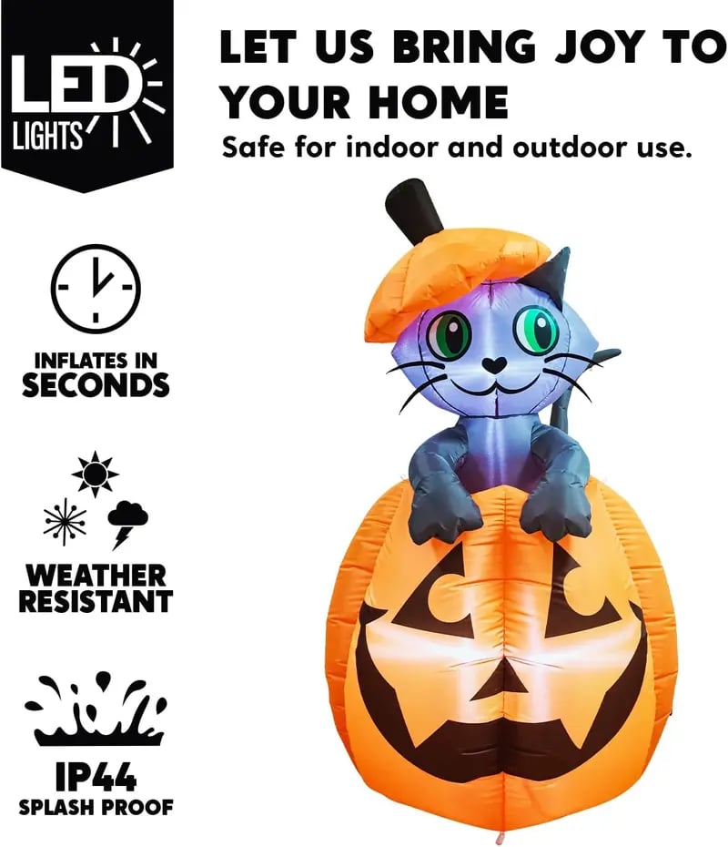 5FT Halloween Inflatables Outdoor Decorations