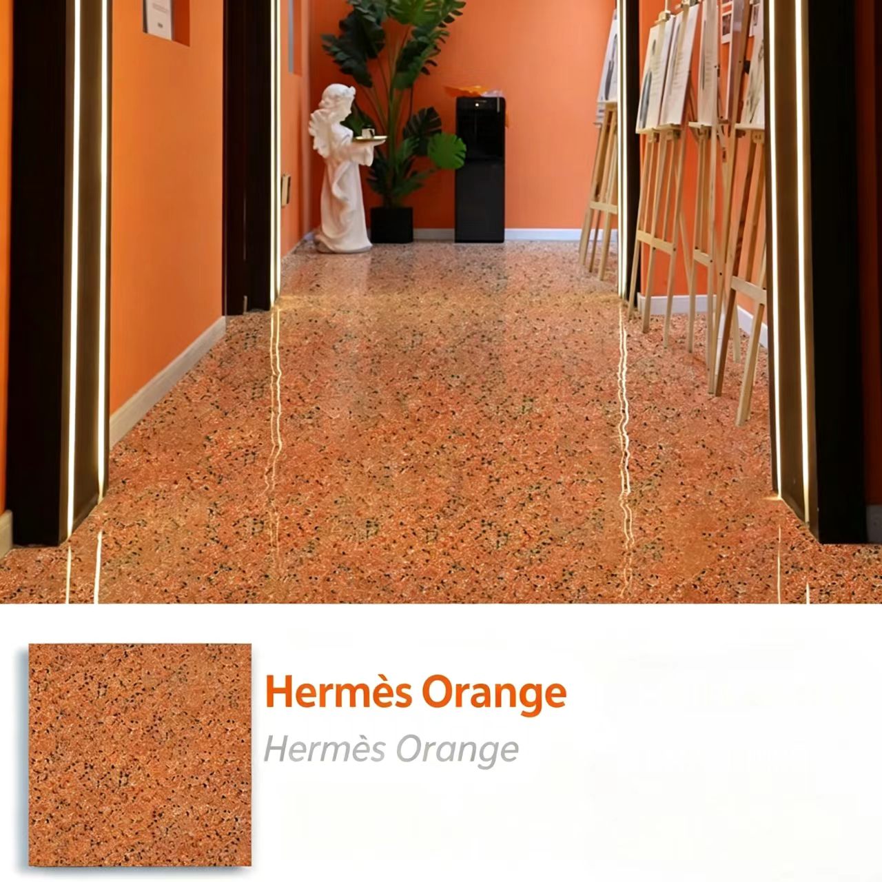 🔥Up to 50 % off!🔥High-gloss epoxy resin floor coating with a marble effect