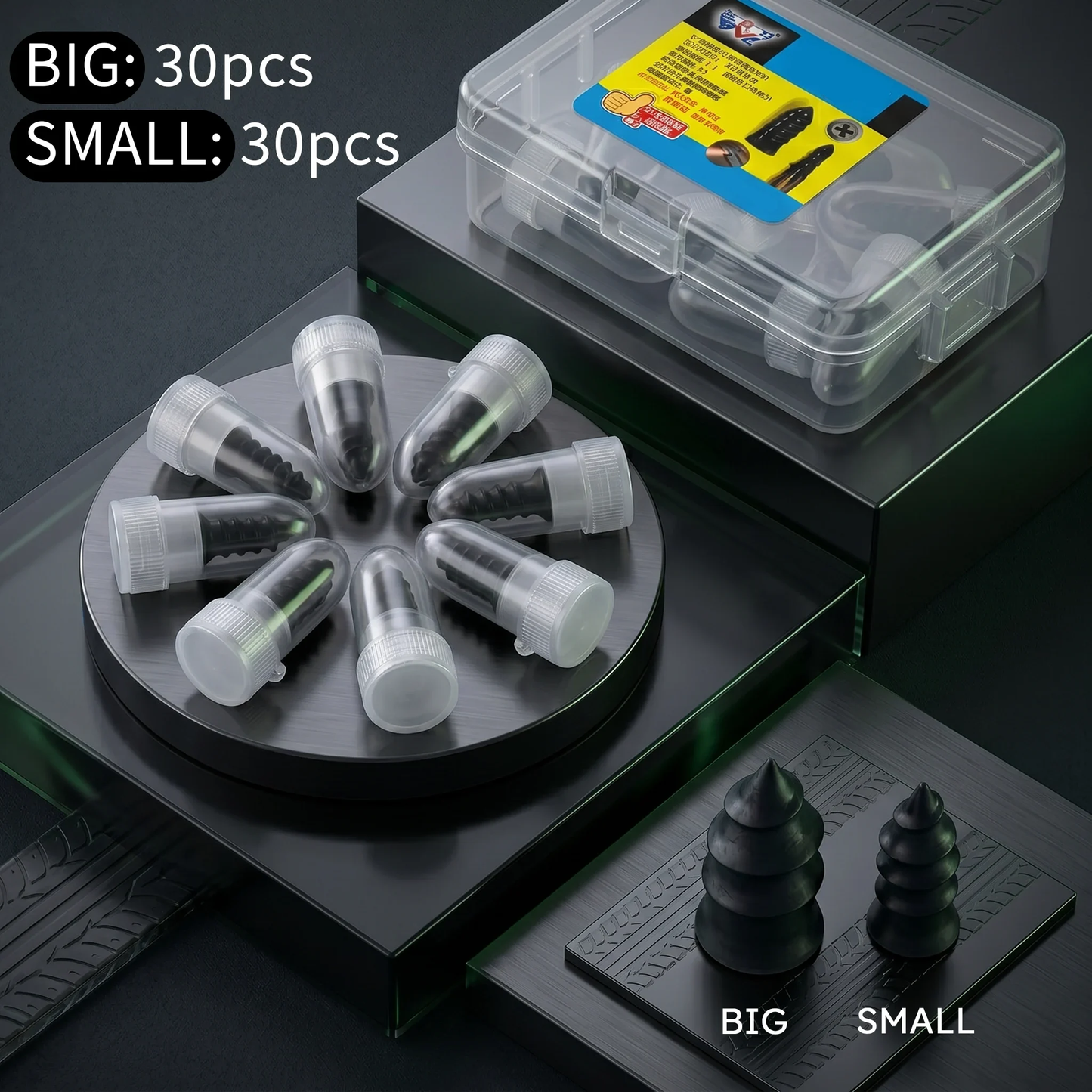 Vacuum Tire Mending Nail