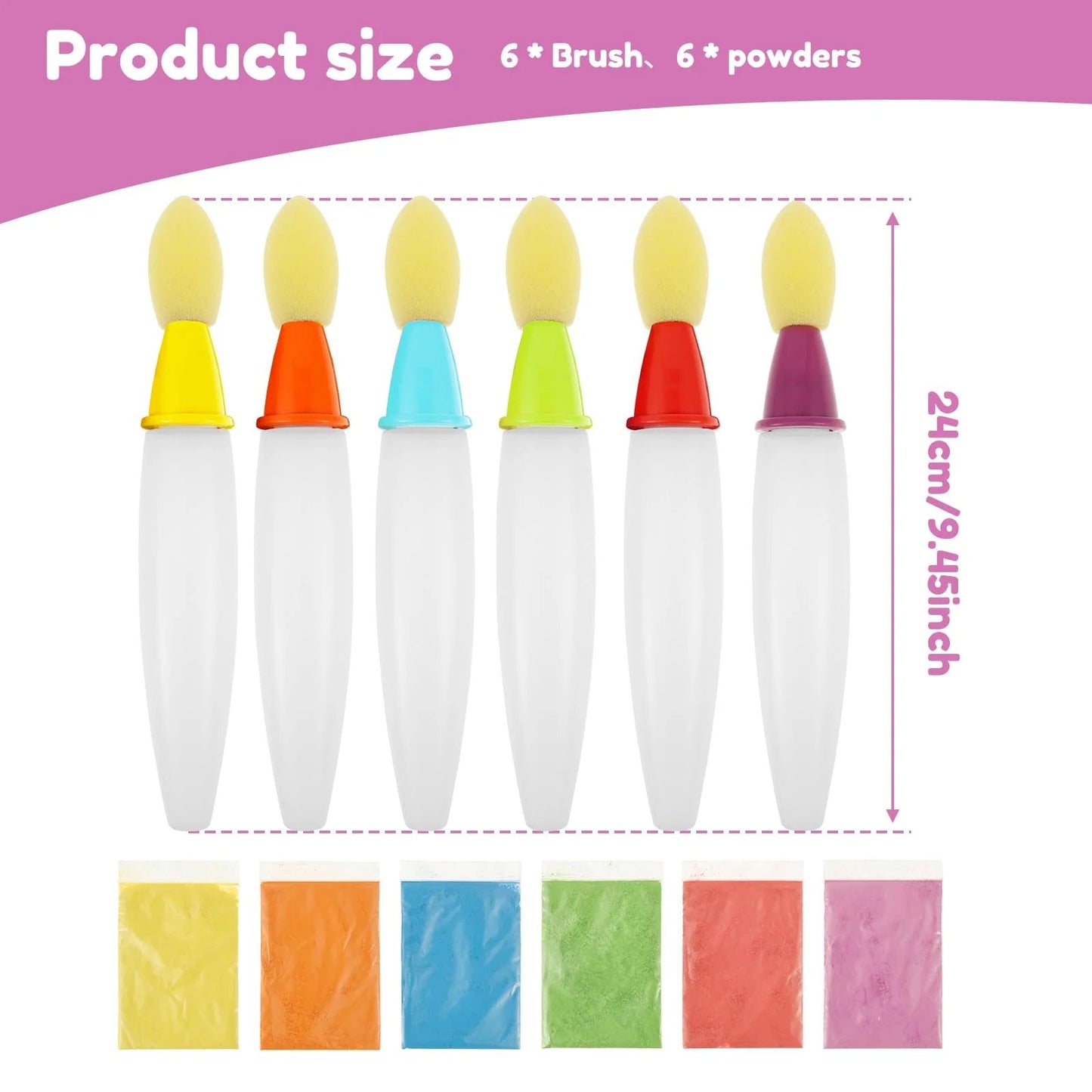 π Giant Washable Sidewalk Chalk Paint Set β Just Add Water! π¦ Non-Toxic, Safe & Easy to Clean Outdoor Toy for Kids ποΈ