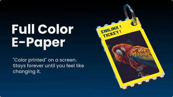 š±Customizable E-Paper Screen