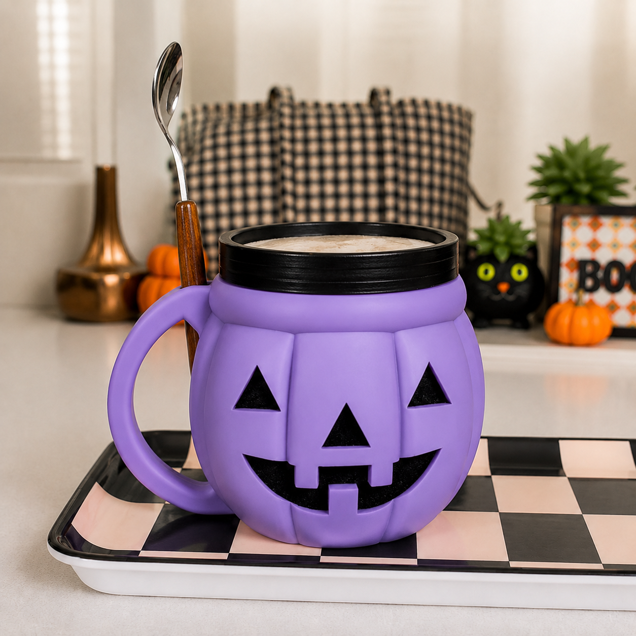 ๐ Pumpkin Ice Cream Holder โ Cute Halloween Dessert Cup | Limited Edition Seasonal Mug