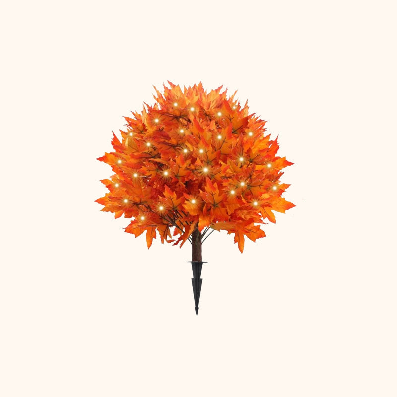 🍂Light-Up Autumn Maple Tree – LED Fall Tree Ornament(2pcs)