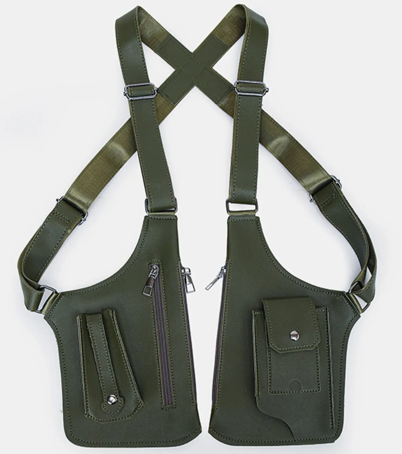 Dual-Shoulder Ergonomic Underarm Vest Pack