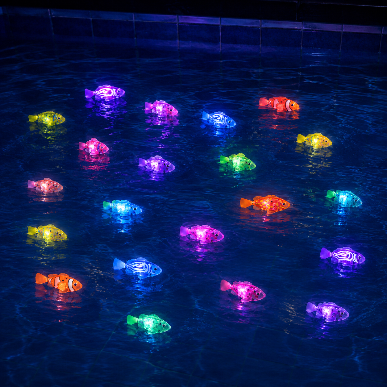 π₯ Only $1.99 Each! Magic LED Swimming Fish Toy β Make Bath Time Fun & Tear-Free