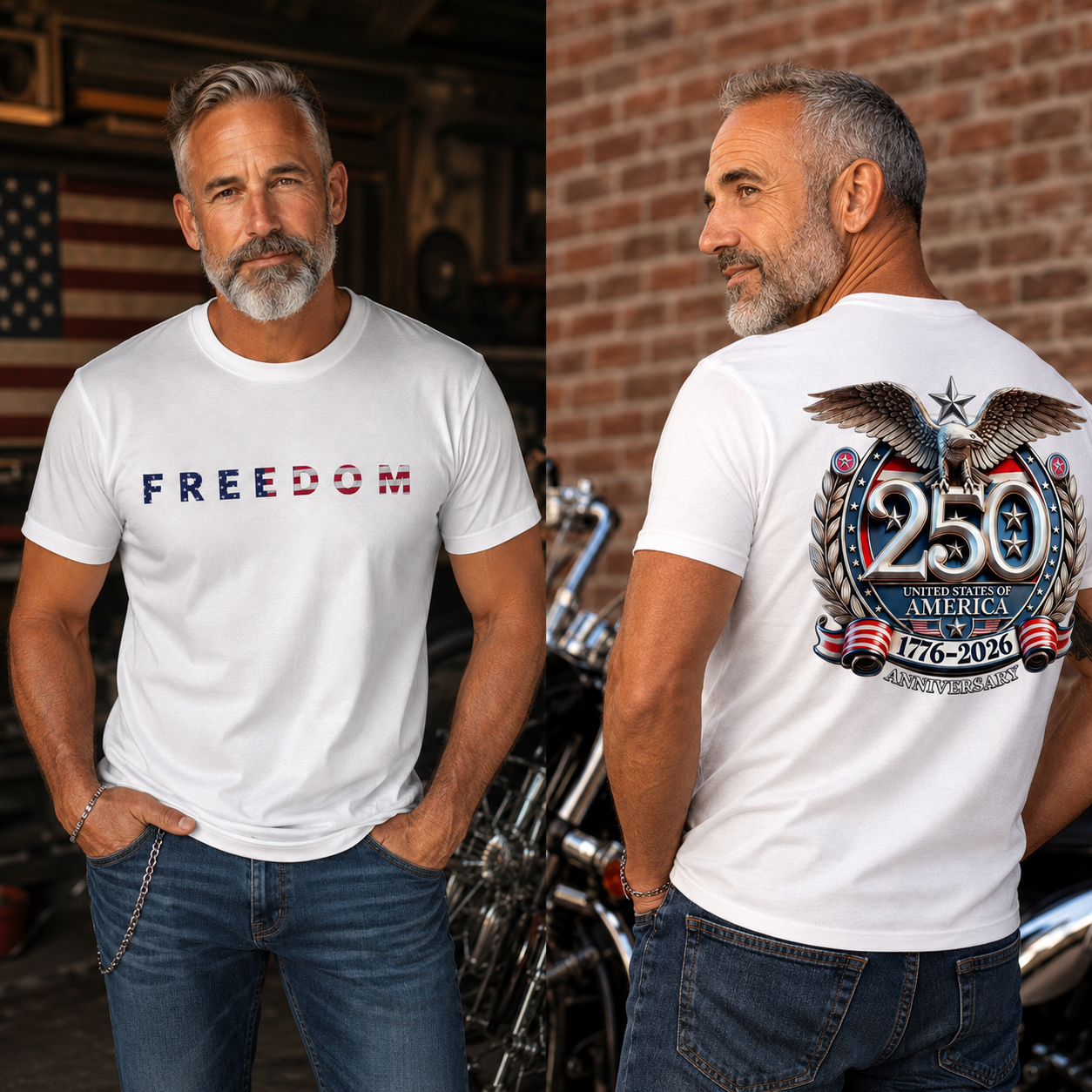 🔥50% OFF TODAY🎆 Freedom 250th Anniversary Shirt🦅