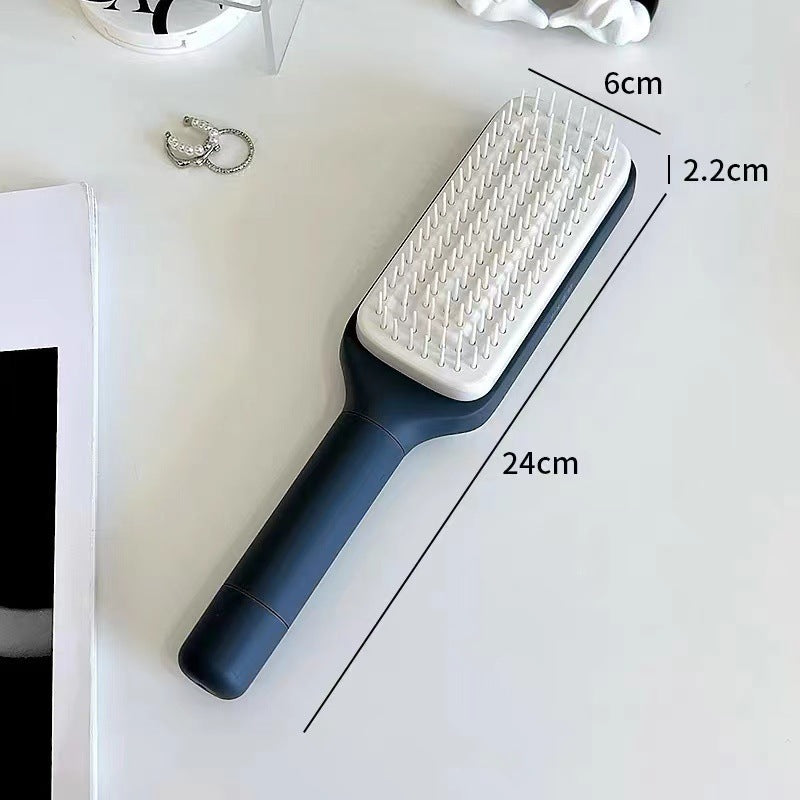 ✨ Say Goodbye To Hair-Filled Brushes — The Self Cleaning Comb Everyone’s Obsessed With! 💁♀️