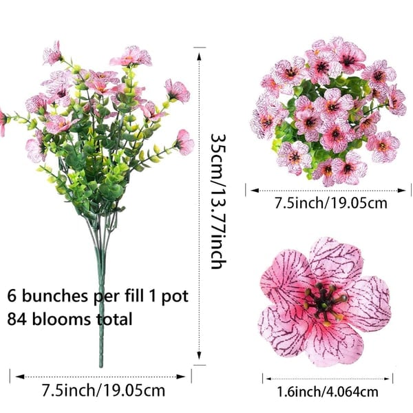 💥49% OFF🌺UV Resistant Colorful Artificial Flower💐🌺UV Resistant Fade-Free Colourful Artificial Flower