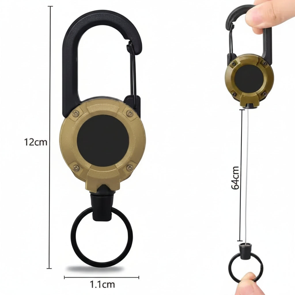 ✨VIEJKLG Heavy‑Duty Retractable Keychain