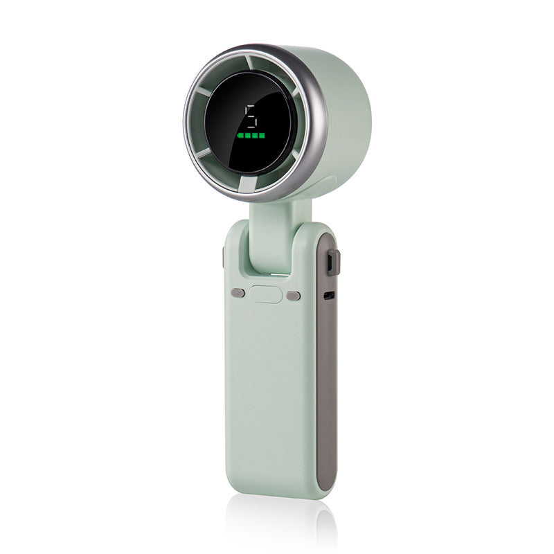 ๐ 5-Speed Foldable Fan โ Compact, Strong Wind, Rechargeable, On-the-Go Cooling ๐จ๐