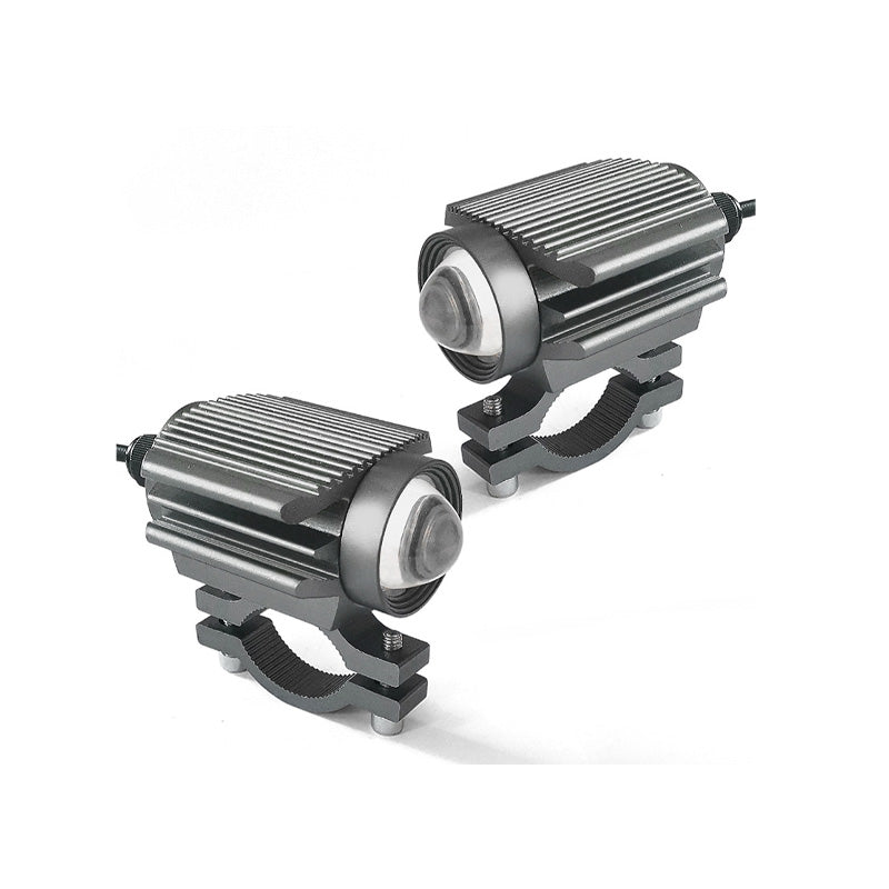 Second one is 50% OFF💥Universal Motorcycle LED Spotlight Dual Color Auxiliary Driving Light
