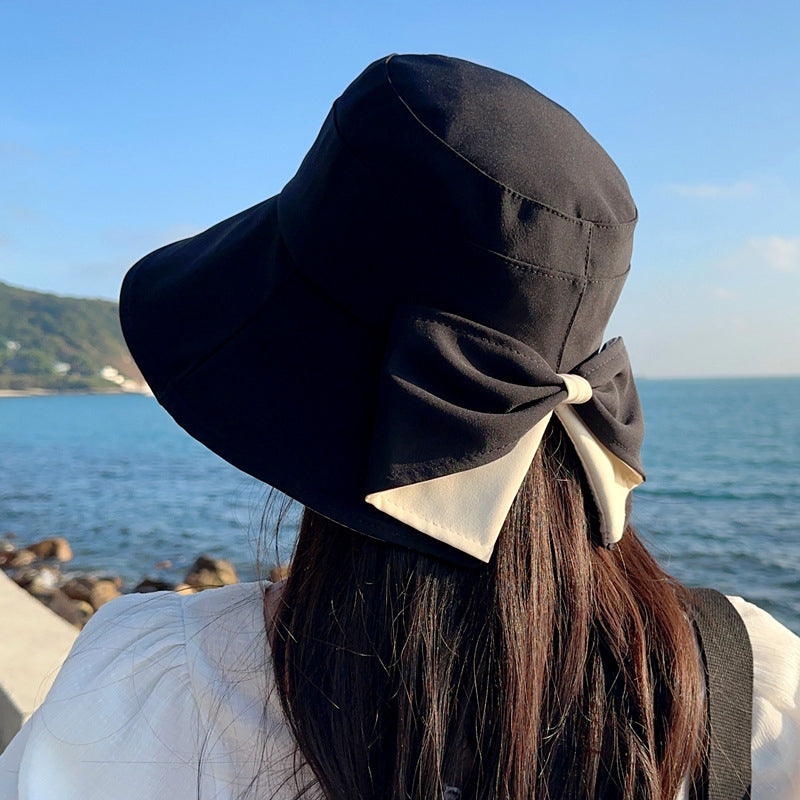 π₯ 2026 Hot Sale π Women's Bowknot Wide-Brim UV Protection Sun Hat