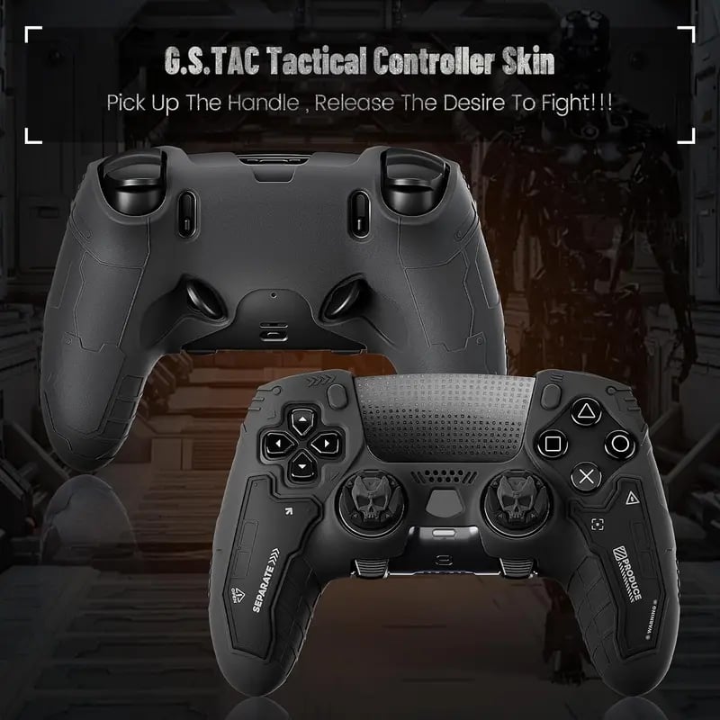 🎮 Tactical PS5 Edge Controller Skin Set