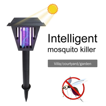 Outdoor Solar LED Mosquito Killer Garden Lamp - Best Stinger for Mosquitoes/Moths/Flies