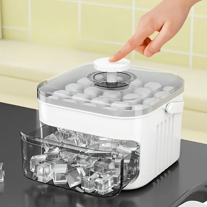 The smartest way to chill drinks. No mess, no hassle, just ice.-Food Grade Stackable Ice Maker