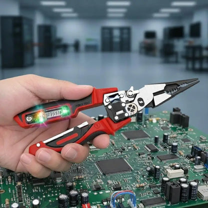 🔥9-in-1 Multi-Functional Digital Display Electrician’s Pliers🛠️