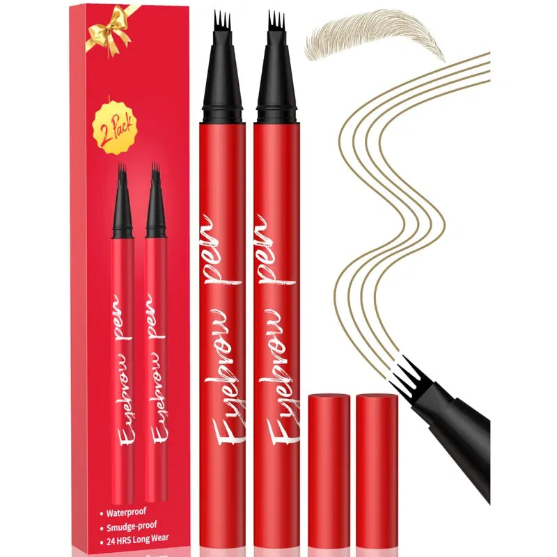 2-Pack Eyebrow Pens – Natural Hair-Like Strokes