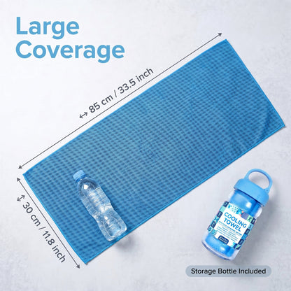 💦Summer Hot Sale -⚡50K+ SOLD!❄️Cold Sweat Towel You Can Use Anywhere, Anytime! Reusable Soft Absorbent Cooling Portable