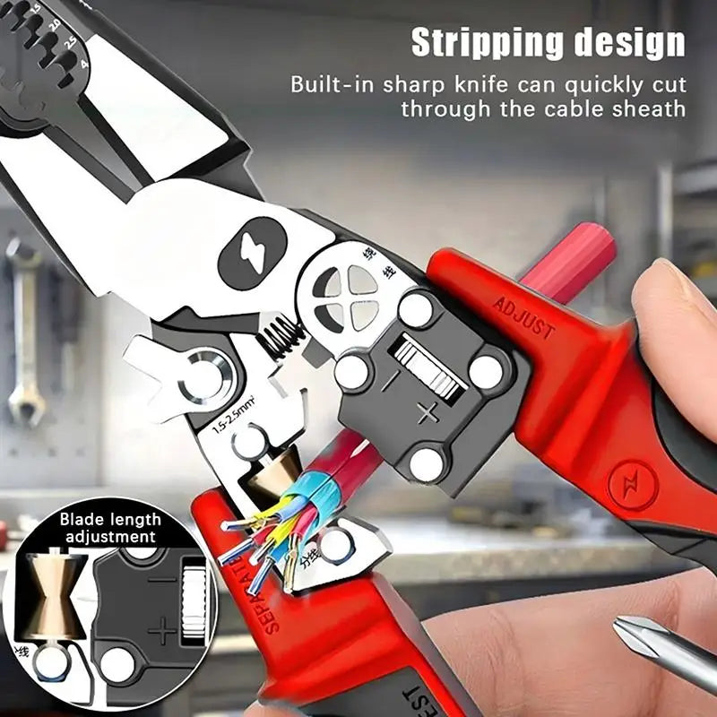 🔥9-in-1 Multi-Functional Digital Display Electrician’s Pliers🛠️