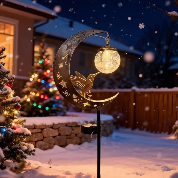 🔥 HOT SALE 50% OFF – Solar Garden Light ✨  Turn Your Dark Backyard Into A Magical Glowing Paradise 🌙