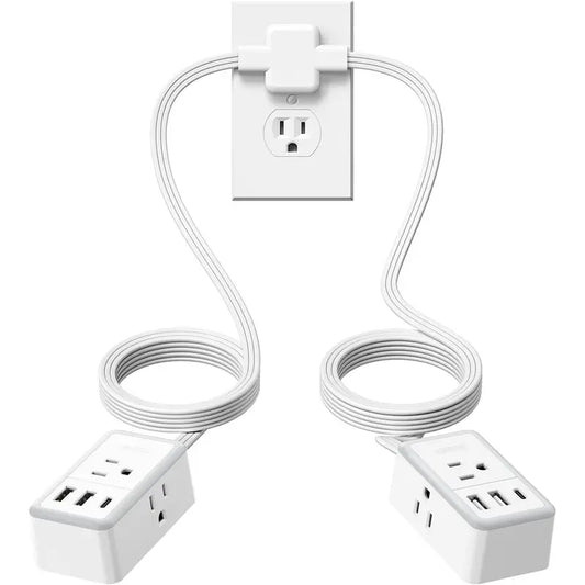 NTONPOWER Twin Extension Cord Splitter