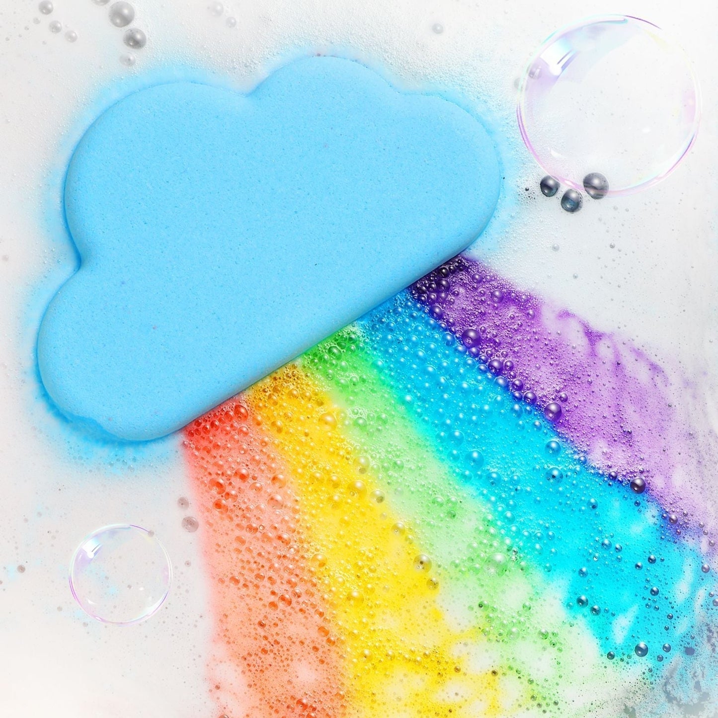 🎁LAST DAY SALE🔥50K+ SOLD!🌈 Rainbow Cloud Bath Bombs – Turn Every Bath into a Magical Rainbow Spa