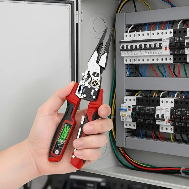 🔥9-in-1 Multi-Functional Digital Display Electrician’s Pliers🛠️