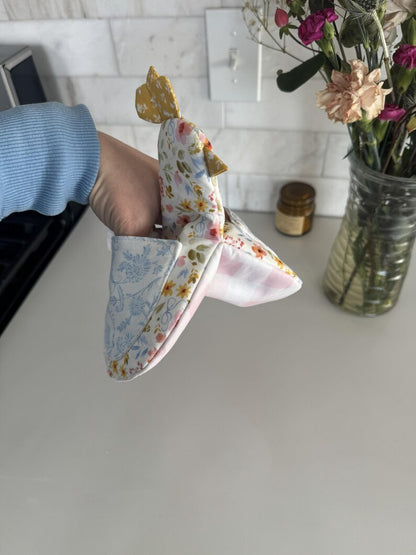 Handmade Chicken Oven Mitt & Pot Holder