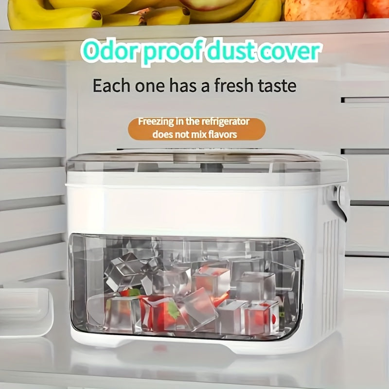 The smartest way to chill drinks. No mess, no hassle, just ice.-Food Grade Stackable Ice Maker
