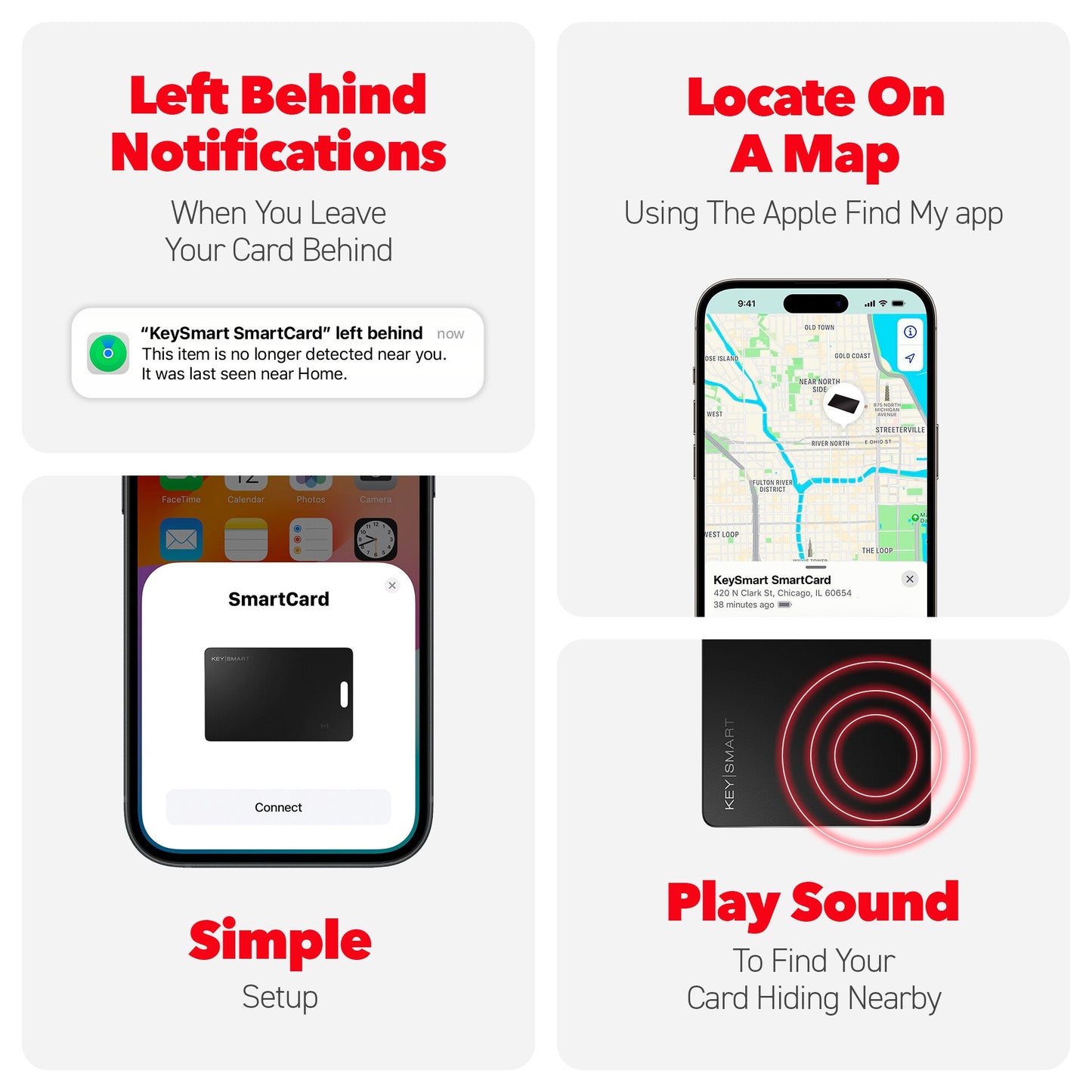 SmartCard (Gen 2) | Works With Apple Find My App | Wireless Charging