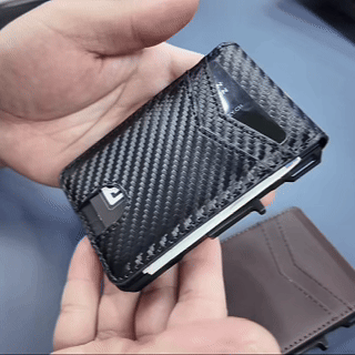 RFID Blocking Pop-Up Aluminum Wallet | Slim Tactical Card Holder