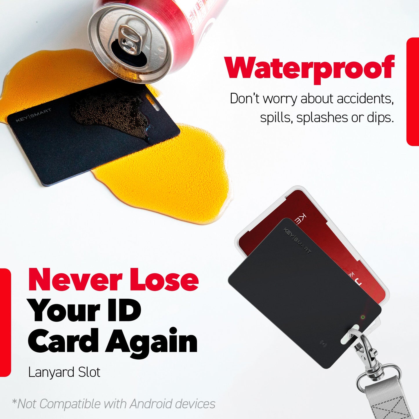 SmartCard (Gen 2) | Works With Apple Find My App | Wireless Charging