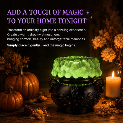 ✨Hot Sale 49%OFF👻Light-up Color-changing Cauldron Waterglobe