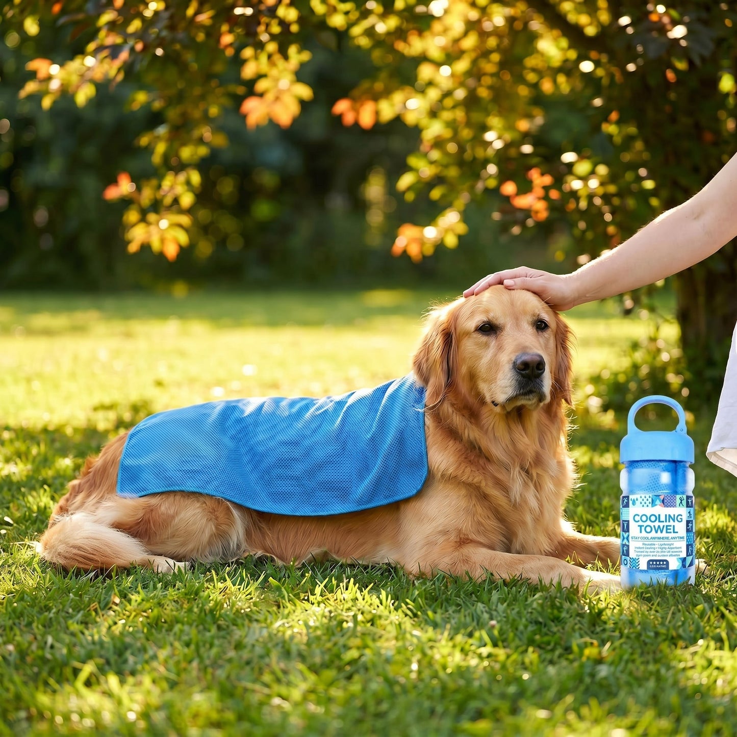 💦Summer Hot Sale -⚡50K+ SOLD!❄️Cold Sweat Towel You Can Use Anywhere, Anytime! Reusable Soft Absorbent Cooling Portable