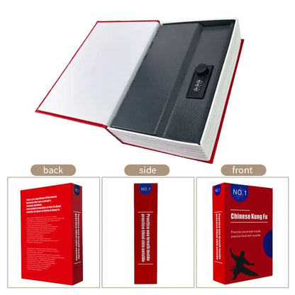 🏆#1 Best Seller 2026 🔥Hidden Book Safe with Combination Lock – Secure Your Cash & Valuables🗄️