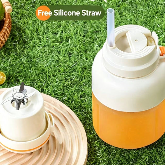 🔥Hot Sales 50% OFF🎁Portable Wireless Single Cupwith Dual Lids Juicer Cup