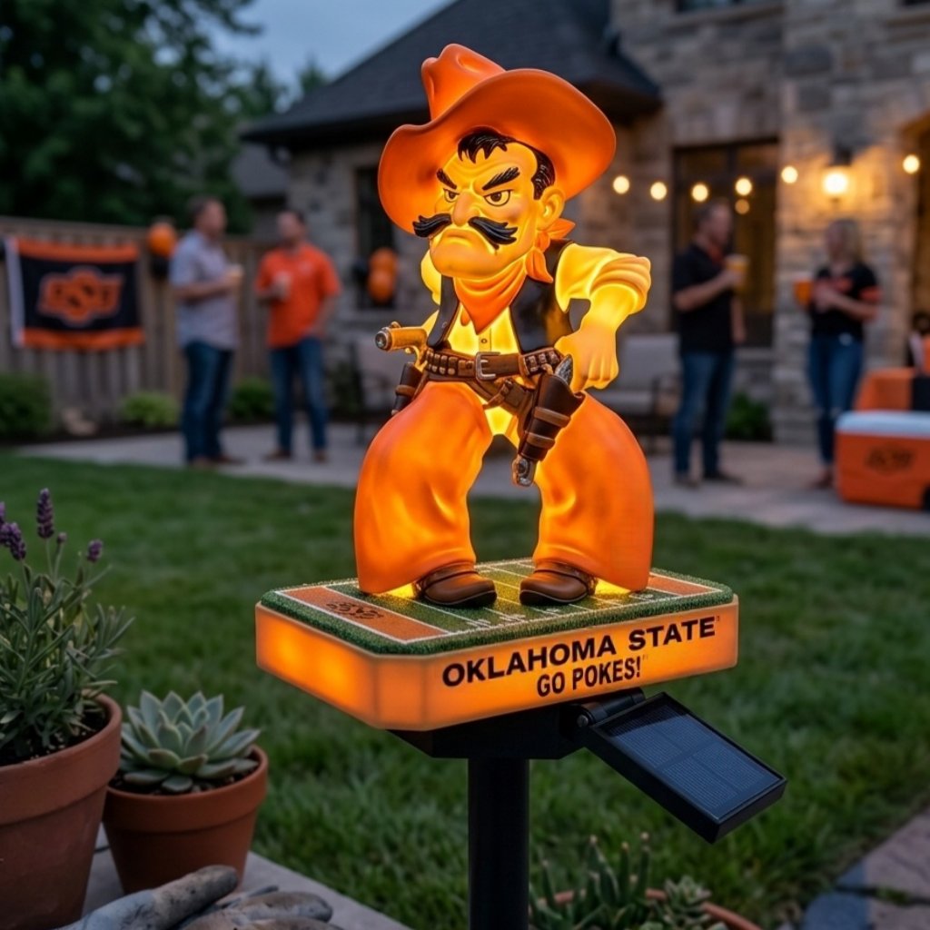 Cowboys Collector's Edition Solar Garden Light