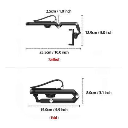 360° Rotating Sun Visor Phone Holder for Sun Visor Phone Holder for Car Multifunction with IPhone/Samsung/Android