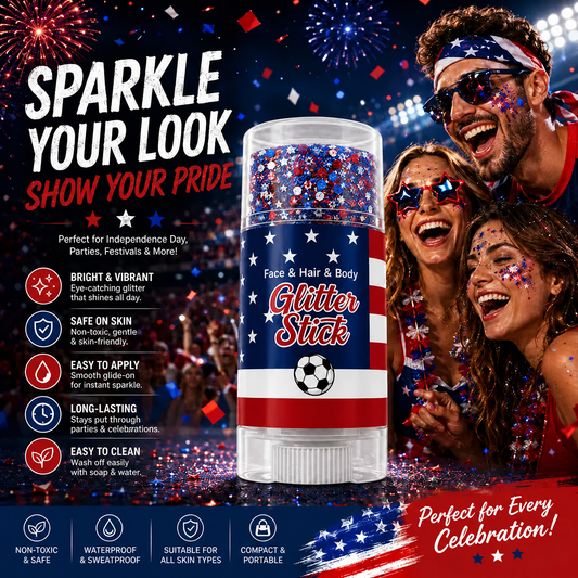 ✨ LIMITED-TIME 50% OFF 🌟USA Glitter Stick-Waterproof & Sweatproof for All-Day Celebrations