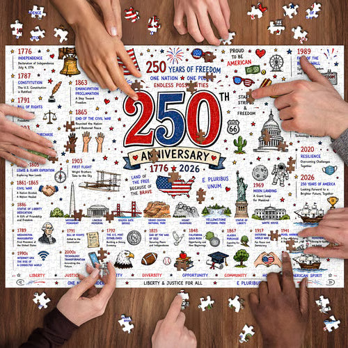 Patriotic America Jigsaw Puzzle 1000 Pieces