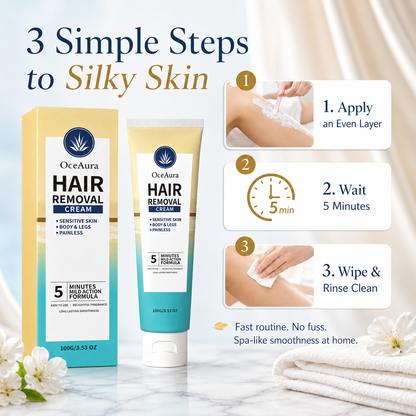 ✨ OceAura Mild Hair Removal Cream