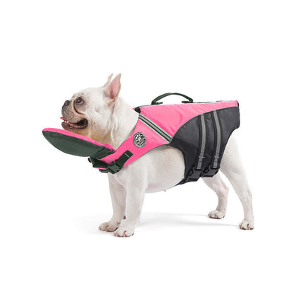 🐶Dog Life Jacket with Chin Support | Adjustable High-Visibility Dog Swim Vest