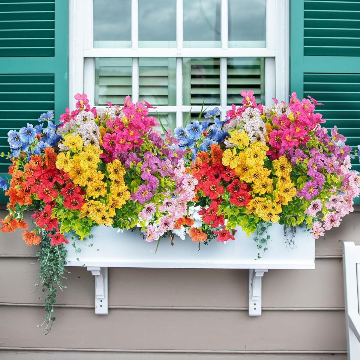💥49% OFF🌺UV Resistant Colorful Artificial Flower💐🌺UV Resistant Fade-Free Colourful Artificial Flower