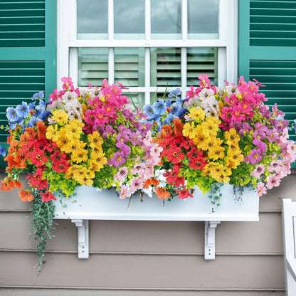 💥49% OFF🌺UV Resistant Colorful Artificial Flower💐🌺UV Resistant Fade-Free Colourful Artificial Flower