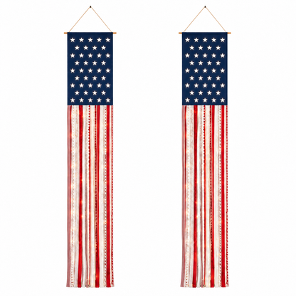 🎉Hot Sell🔥Patriotic Porch Banner Set | Perfect for America’s 250th Celebration!