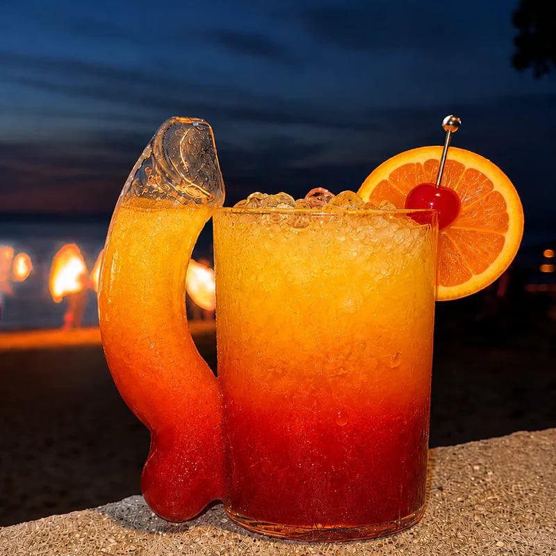 🥂✨ Fun D-Cup Shaped Cocktail Glass