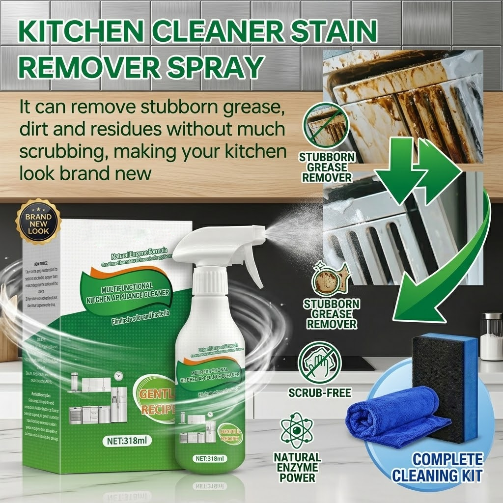 ⚡️ Blast Through Grease in Seconds! The Only Cleaner You’ll Ever Need.