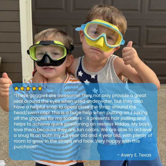 Ultra-Seal Kids Goggles (Full Nose Cover)